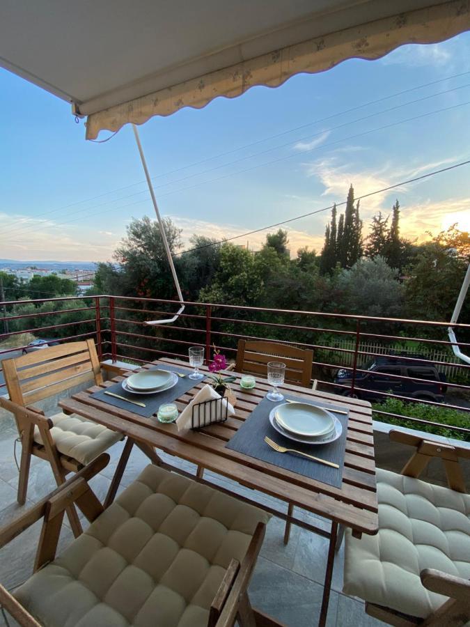 Ferienwohnung Cozy Flat Elix Lefkandi Chalkida Exterior foto
