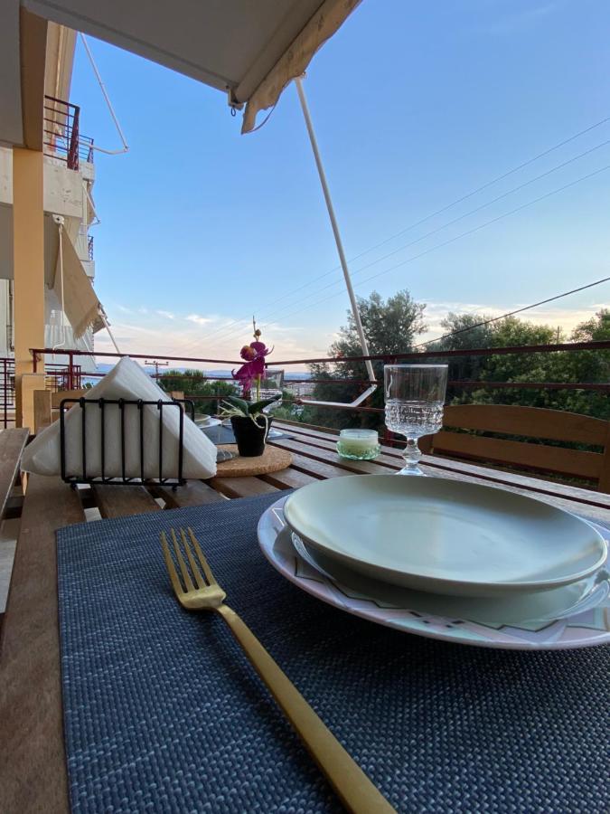 Ferienwohnung Cozy Flat Elix Lefkandi Chalkida Exterior foto